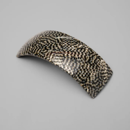 Wide Arched Barrette Clip